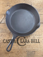 Beautiful! Griswold #7 Skillet with Large Block Logo and Smooth Bottom 701 J. Almost perfect! Skillet