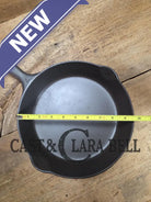 Beautiful! Griswold #7 Skillet with Large Block Logo and Smooth Bottom 701. Restored and Ready to Use! Skillet