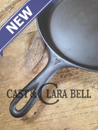 Beautiful! Griswold #7 Skillet with Large Block Logo and Smooth Bottom 701. Restored and Ready to Use! Skillet