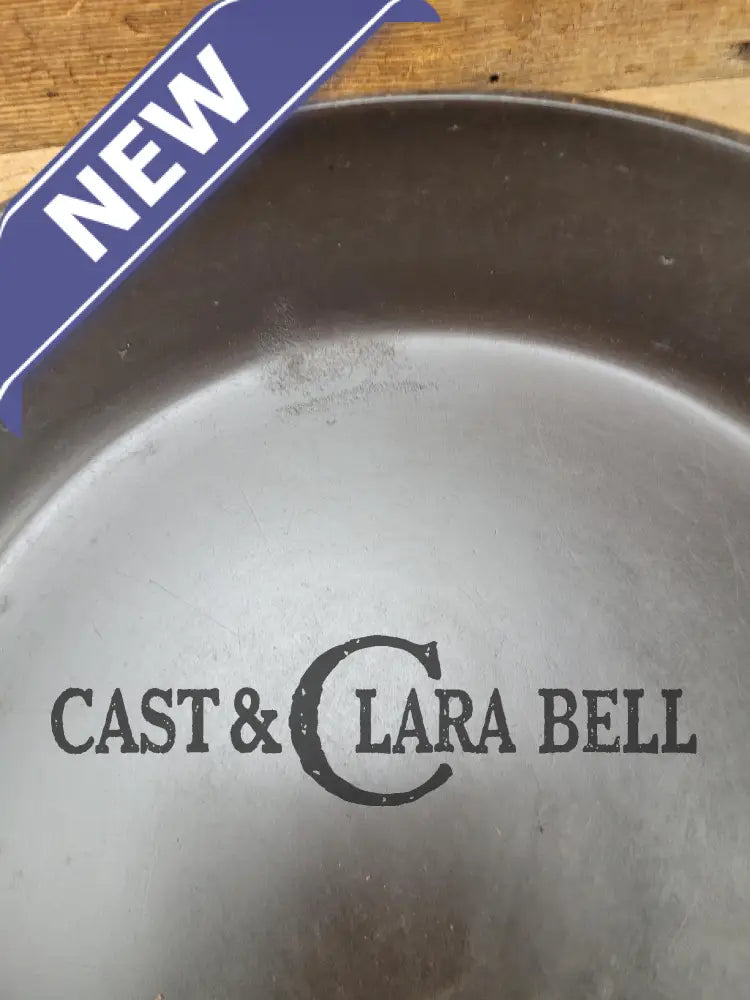 Beautiful! Griswold #7 Skillet With Large Block Logo And Smooth Bottom 701. Restored Ready To Use!