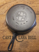 Beautiful! Griswold #7 Skillet with Large Block Logo and Smooth Bottom 701. Restored and Ready to Use! Skillet