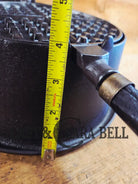 Beautiful Illinois made 1920’s Stover No. 8 Waffle Iron w/ HTF Tall Base! Original wood handles Waffle Iron