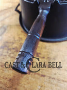 Beautiful Illinois made 1920’s Stover No. 8 Waffle Iron w/ HTF Tall Base! Original wood handles Waffle Iron