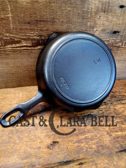 Beautiful! Iron Mountain By Griswold #5 Skillet With Heat Ring 1030