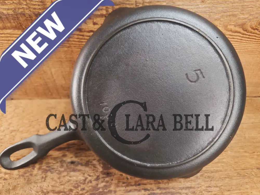 Beautiful! Iron Mountain by Griswold #5 Skillet with Heat Ring 1030 Skillet
