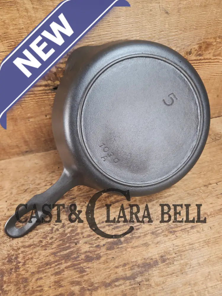 Beautiful! Iron Mountain by Griswold #5 Skillet with Heat Ring 1030 Skillet
