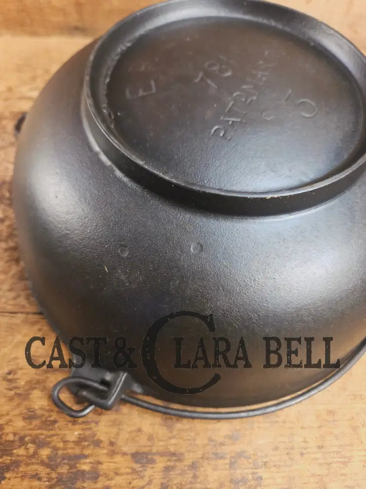 Beautiful late 1800’s Griswold ERIE (#781) candy kettle. Hard to find GORGEOUS collector’s piece Dutch Ovens Trivets &