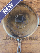 Beautiful patina! 1920’s Griswold #8 Skillet with Large Block Logo and Smooth Bottom 704 N - Skillet