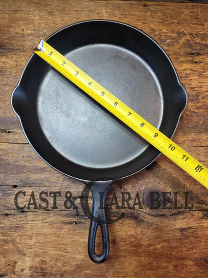 Beautiful Piece! 1920’S Favorite Piqua Miami #8 Cast Iron Skillet With Heat Ring. Collector’s