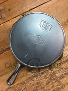 Beautiful piece! 1920’s Favorite Piqua Miami Dual Logo #9 cast iron Skillet with Heat Ring Skillet