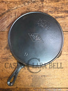 Beautiful piece! 1920’s Favorite Piqua Miami Dual Logo #9 cast iron Skillet with Heat Ring Skillet