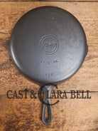 Beautiful Saute Pan! 1940’s Griswold #6 Cast Iron Skillet w/ Small Block Logo Flat Style Handle and Smooth Bottom 699 W