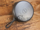 Beautiful Saute Pan! 1940’s Griswold #6 Cast Iron Skillet w/ Small Block Logo Flat Style Handle and Smooth Bottom 699 W