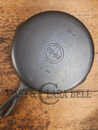 Beautiful Saute Pan! 1940’s Griswold #6 Cast Iron Skillet w/ Small Block Logo Flat Style Handle and Smooth Bottom 699 W
