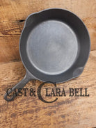 Beautiful Saute Pan! 1940’s Griswold #6 Cast Iron Skillet w/ Small Block Logo Flat Style Handle and Smooth Bottom 699 W