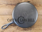 Beautiful Saute Pan! 1940’s Griswold #6 Cast Iron Skillet w/ Small Block Logo Flat Style Handle and Smooth Bottom 699 K