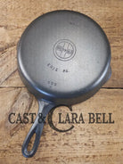 Beautiful Saute Pan! 1940’s Griswold #6 Cast Iron Skillet w/ Small Block Logo Flat Style Handle and Smooth Bottom 699 K