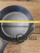 Beautiful Saute Pan! 1940’s Griswold #6 Cast Iron Skillet w/ Small Block Logo Flat Style Handle and Smooth Bottom 699 K