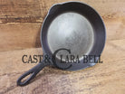 Beautiful Saute Pan! 1940’s Griswold #6 Cast Iron Skillet w/ Small Block Logo Flat Style Handle and Smooth Bottom 699 M
