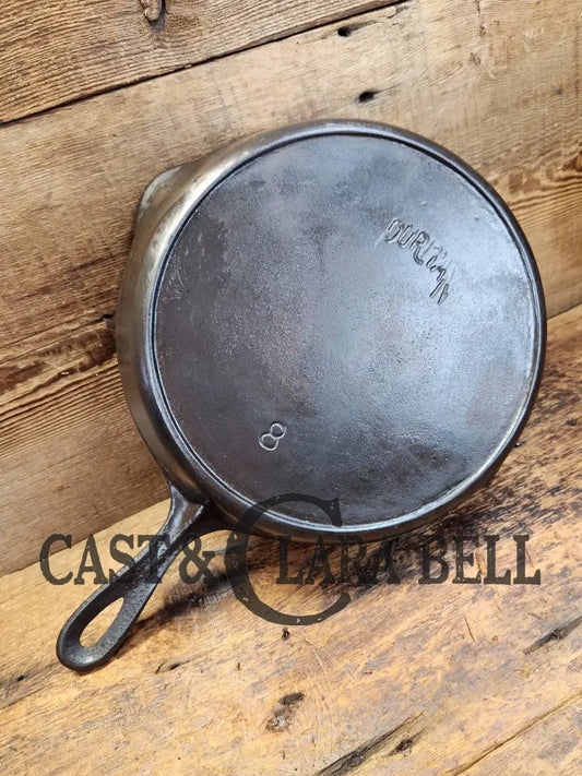 Beautiful! The Classic #8 Favorite Made Puritan No. 8 Cast Iron Skillet W Heat Ring! Unique Handle