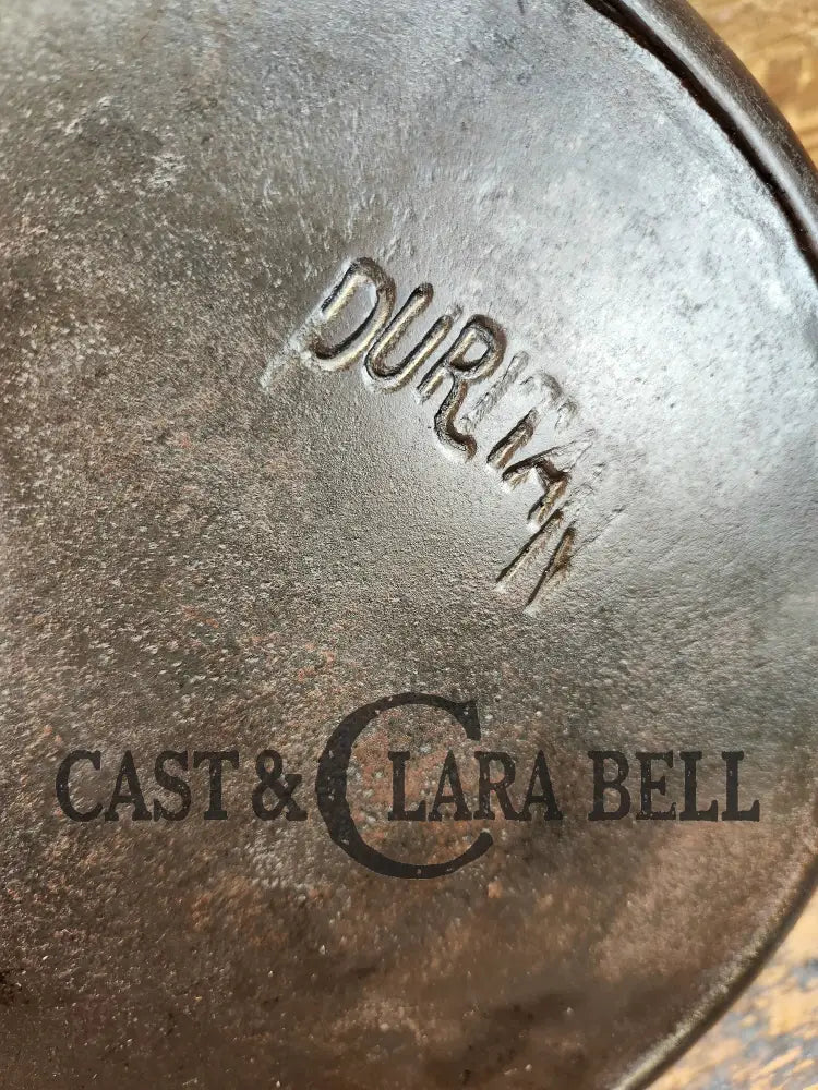 Beautiful! The Classic #8 Favorite Made Puritan No. 8 Cast Iron Skillet W Heat Ring! Unique Handle