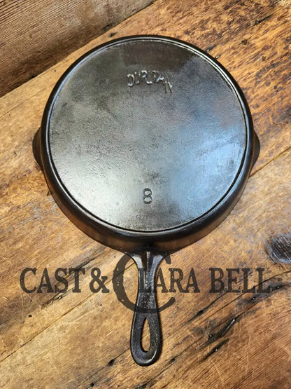 Beautiful! The Classic #8 Favorite Made Puritan No. 8 Cast Iron Skillet W Heat Ring! Unique Handle