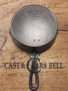 BEAUTIFUL Wagner Sidney -O- #4 Skillet with Smooth Bottom 1054 B. GORGEOUS! Skillet