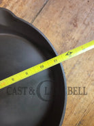Beauty! 1930’s Griswold #9 Skillet with Large Block Logo and Smooth Bottom 710 - Skillet