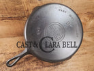 Beauty! 1930’s Griswold #9 Skillet with Large Block Logo and Smooth Bottom 710 Skillet
