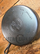 Beauty! 1930’s Griswold #9 Skillet with Large Block Logo and Smooth Bottom 710 - Skillet