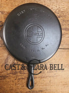 Beauty! 1930’s Griswold #9 Skillet with Large Block Logo and Smooth Bottom 710 Skillet