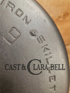 Beauty! 1930’s Griswold #9 Skillet with Large Block Logo and Smooth Bottom 710 Skillet