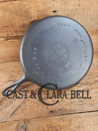 Beauty! 1930’s Griswold #9 Skillet with Large Block Logo and Smooth Bottom 710 Skillet