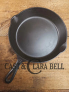 Beauty! 1930’s Griswold #9 Skillet with Large Block Logo and Smooth Bottom 710 Skillet