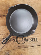 Beauty! 1930’s Griswold #9 Skillet with Large Block Logo and Smooth Bottom 710 Skillet