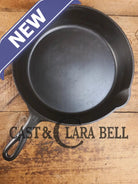 Beauty! 1930’s Griswold #9 Skillet with Large Block Logo and Smooth Bottom 710 Skillet