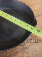 Beauty! 1930’s Griswold #9 Skillet with Large Block Logo and Smooth Bottom 710 F - Skillet