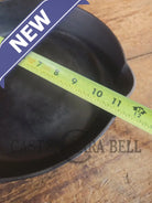 Beauty! 1930’s Griswold #9 Skillet with Large Block Logo and Smooth Bottom 710 F - Skillet