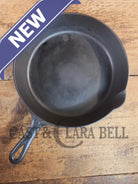 Beauty! 1930’s Griswold #9 Skillet with Large Block Logo and Smooth Bottom 710 F - Skillet