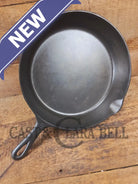 Beauty! 1930’s Griswold #9 Skillet with Large Block Logo and Smooth Bottom 710 F - Skillet