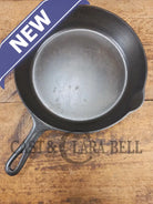 Beauty! 1930’s Griswold #9 Skillet with Large Block Logo and Smooth Bottom 710 F - Skillet