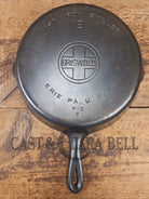 Beauty! 1930’s Griswold #9 Skillet with Large Block Logo and Smooth Bottom 710 F - Skillet