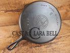 Beauty! 1930’s Griswold #9 Skillet with Large Block Logo and Smooth Bottom 710 S Skillet