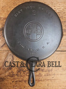Beauty! 1930’s Griswold #9 Skillet with Large Block Logo and Smooth Bottom 710 S Skillet