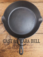 Beauty! 1930’s Griswold #9 Skillet with Large Block Logo and Smooth Bottom 710 S Skillet