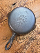 Best seller! 1930’s Griswold #3 Cast Iron Egg Skillet with Small Block Logo 709 C - Skillet