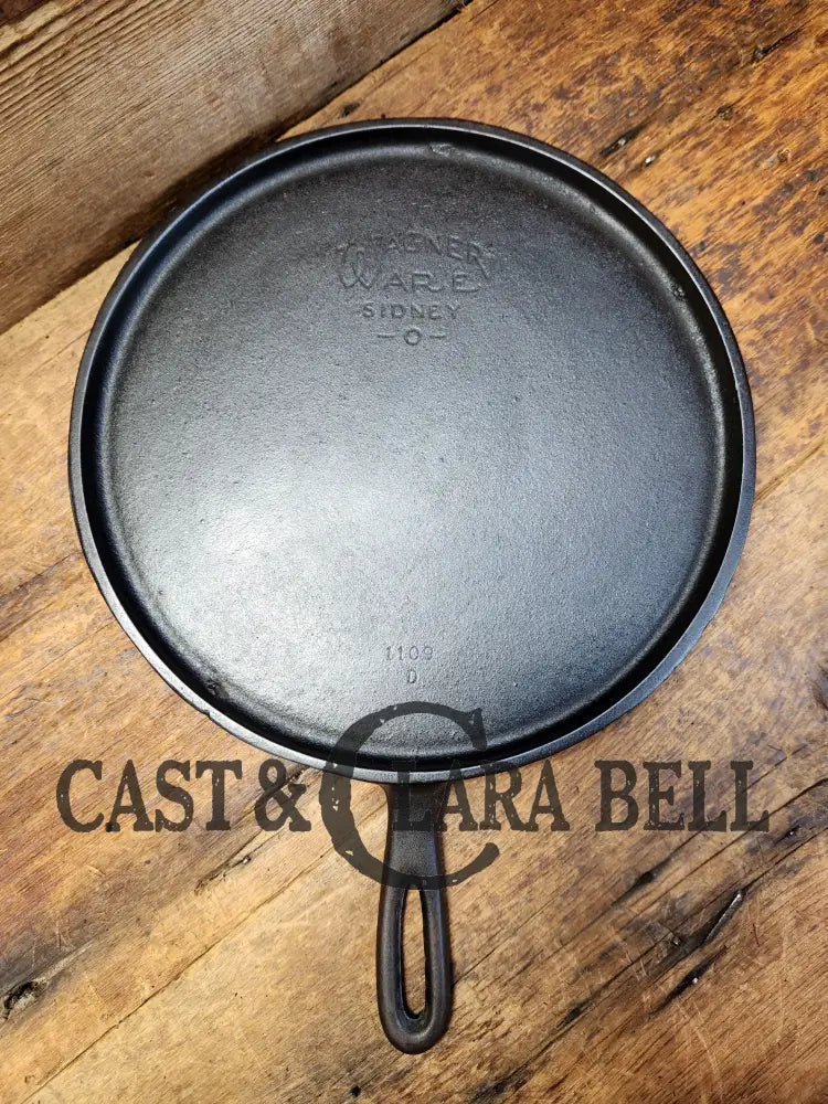 Best Seller! 1930’S Wagner #9 Round Griddle Stylized Logo 1109 D. Perfect For Grilled Cheese