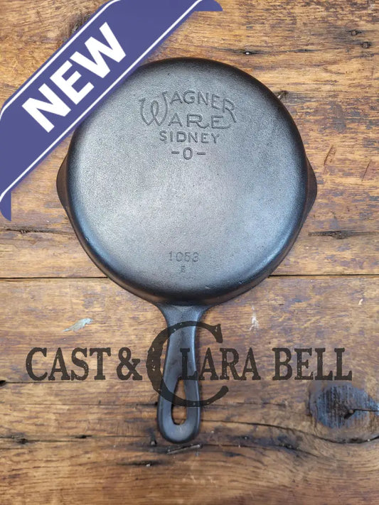 Best Seller! 1930’S Wagner Ware #3 Cast Iron Egg Skillet 1053 E. Great Gift!