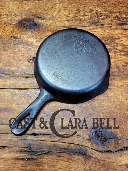 Best Seller! 1930’S Wagner Ware #3 Cast Iron Egg Skillet 1053 J. Great Gift!