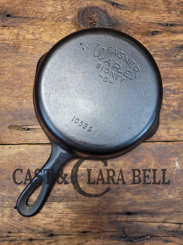 Best Seller! 1930’S Wagner Ware #3 Cast Iron Egg Skillet 1053 S. Great Gift!